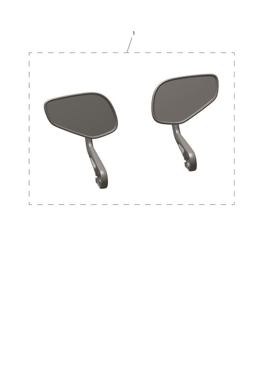 Mirror, Bar End Sport Kit exploded diagram