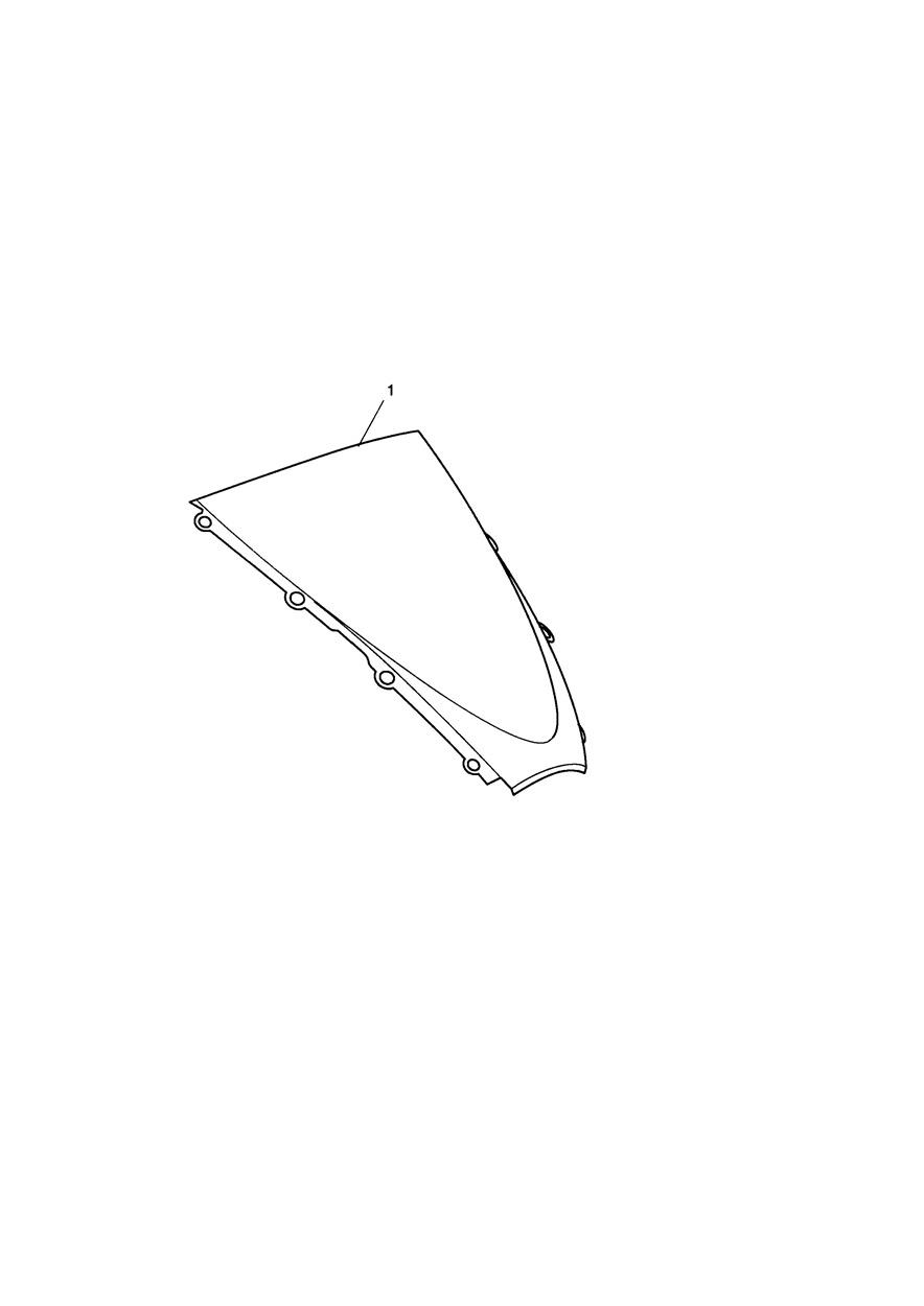 Aero Screen Kit exploded diagram