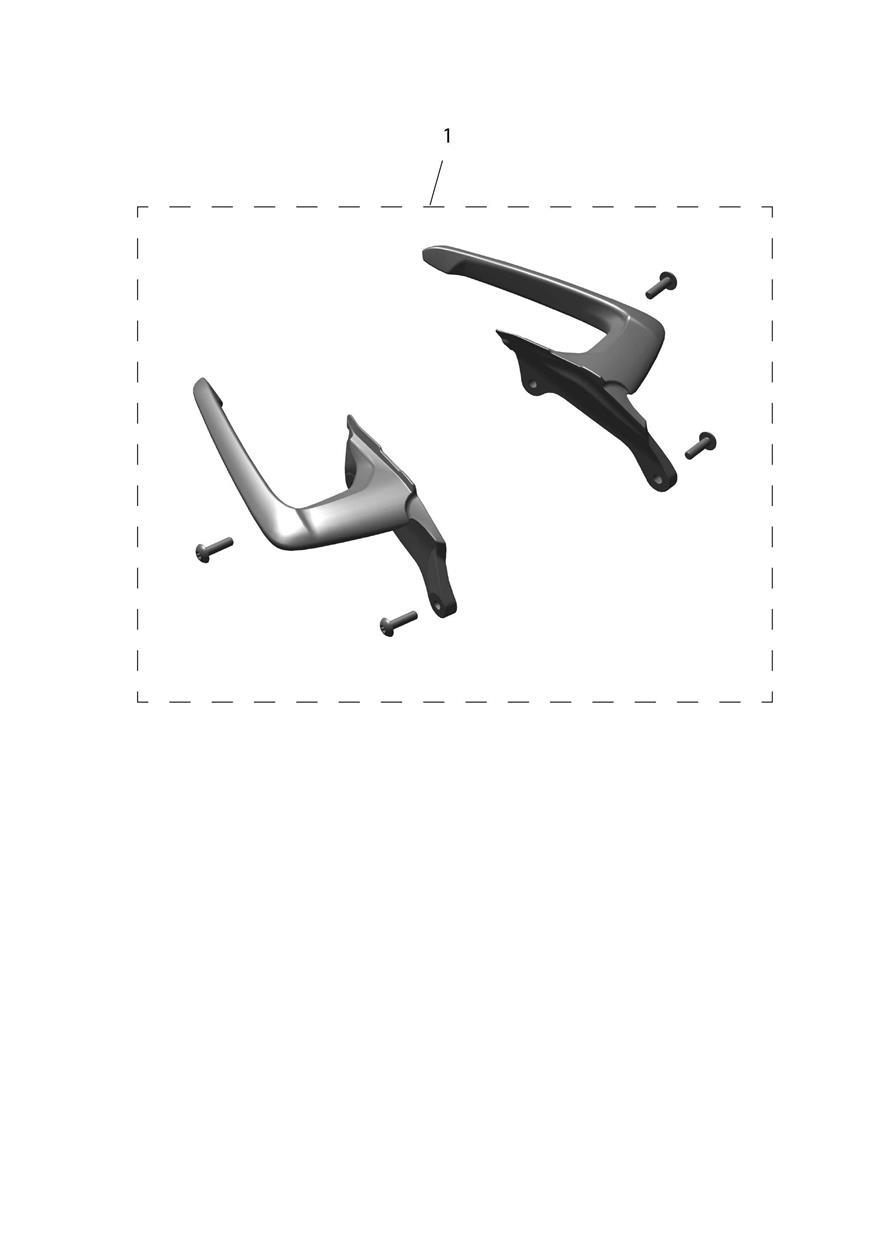 Grab Handles Kit exploded diagram