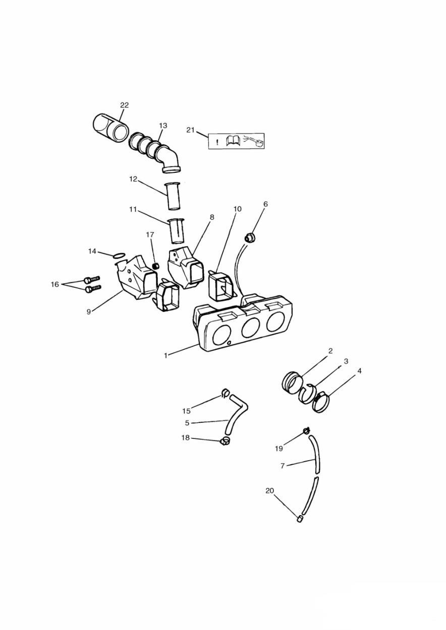 Airbox California only exploded diagram