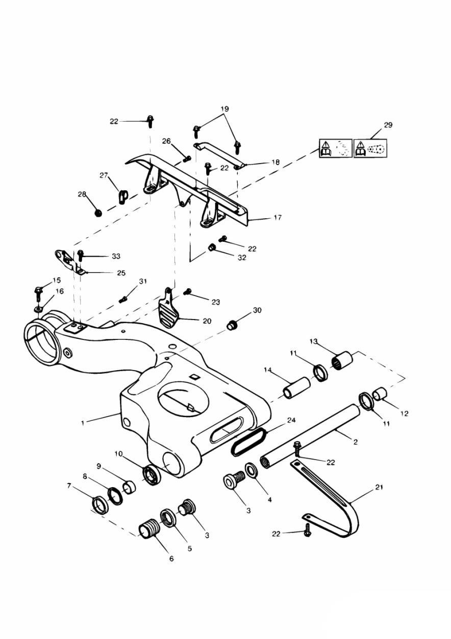 Swinging Arm exploded diagram