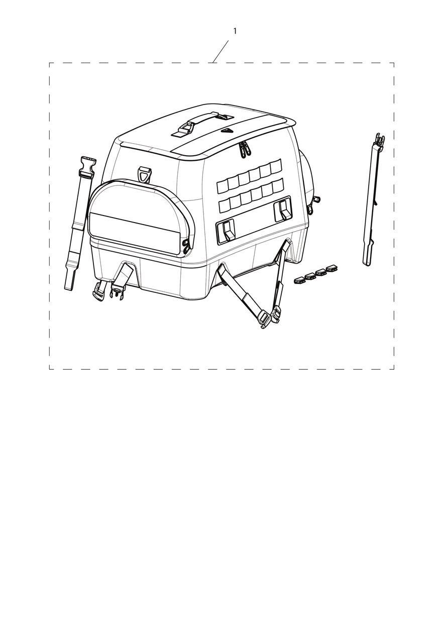Tail Bag exploded diagram