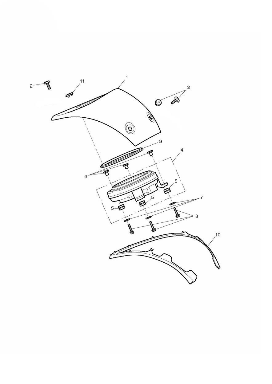 Instruments exploded diagram