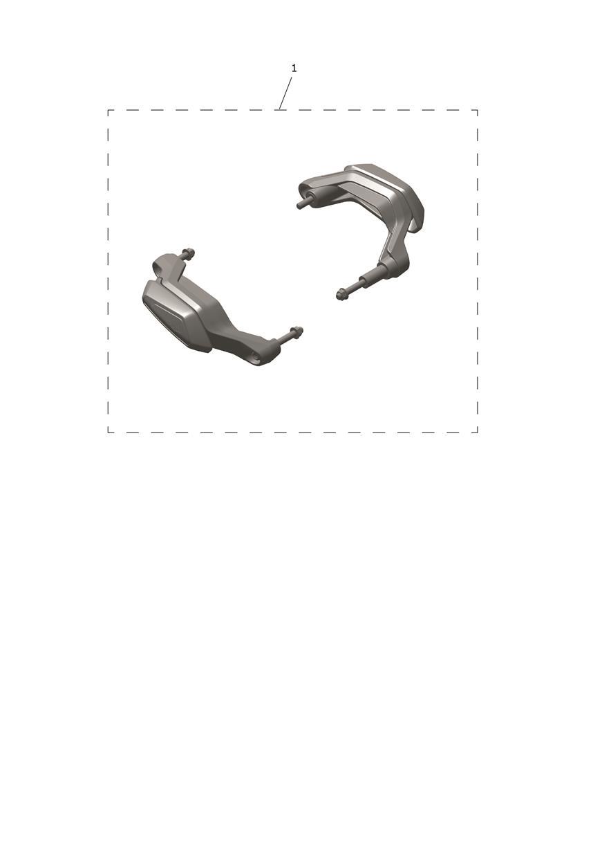 Frame Protector Kit exploded diagram