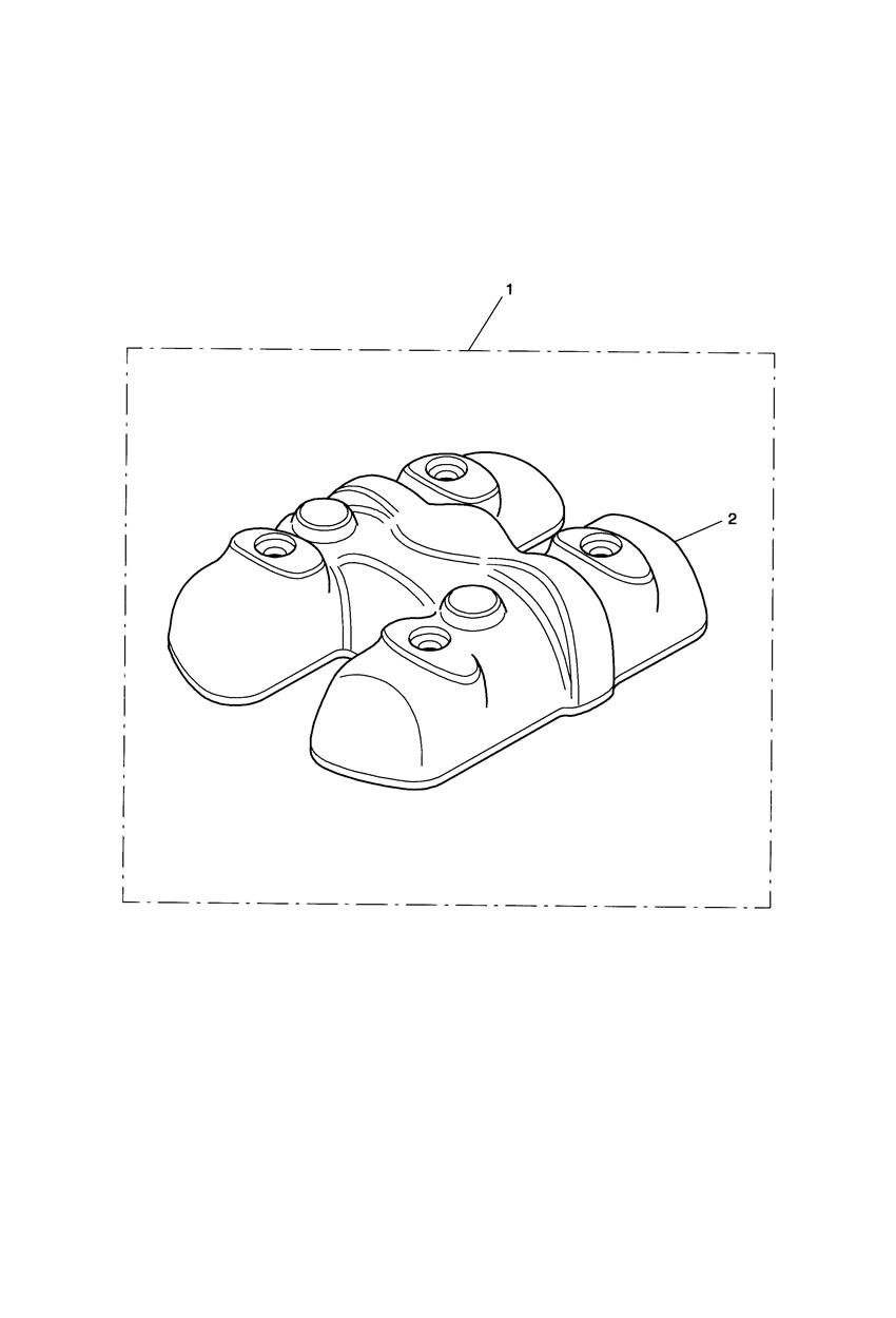 Cam Cover Kit, Black exploded diagram
