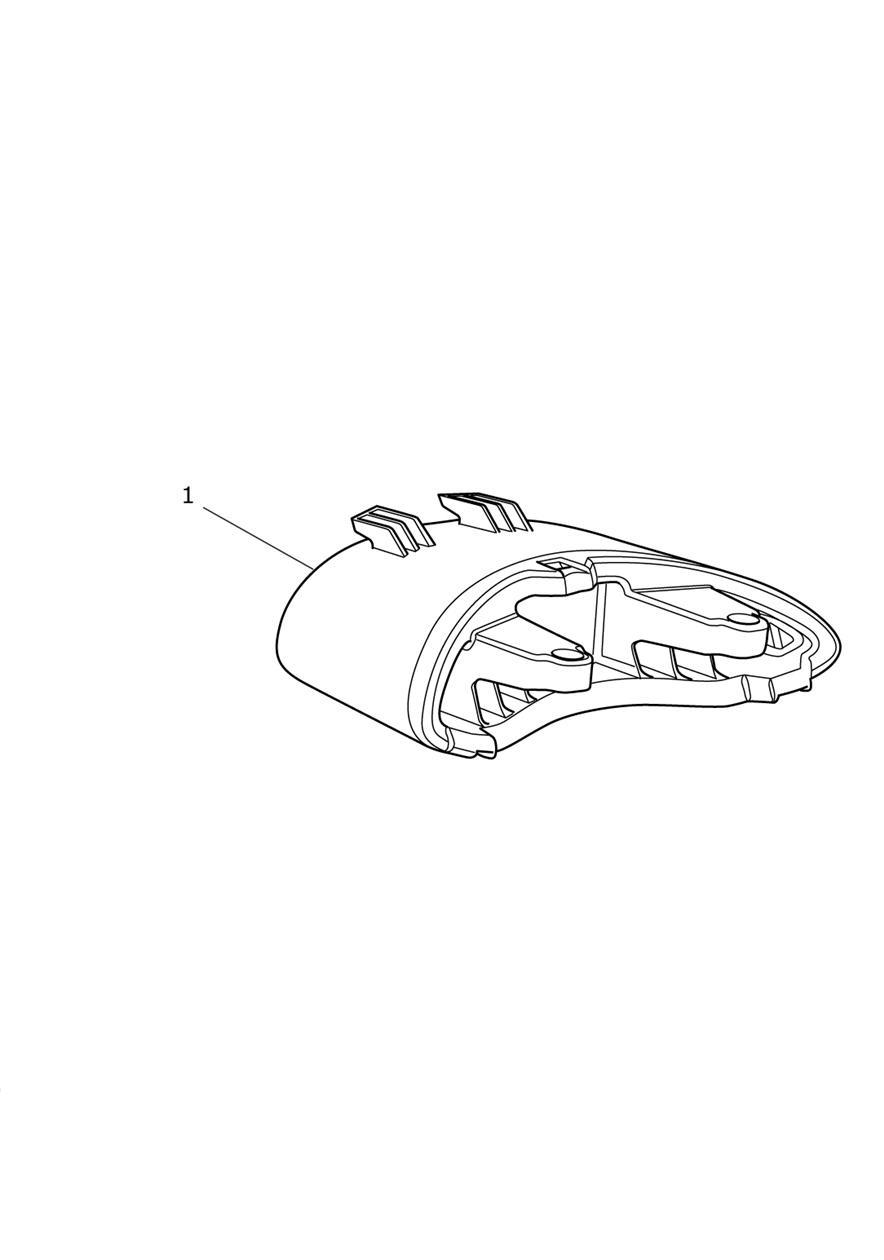 LED Rear Light - Clear exploded diagram