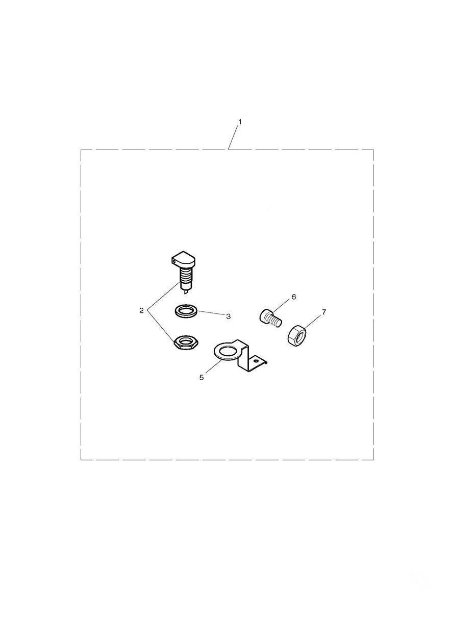 Auxilliary Socket Kit, Type B exploded diagram