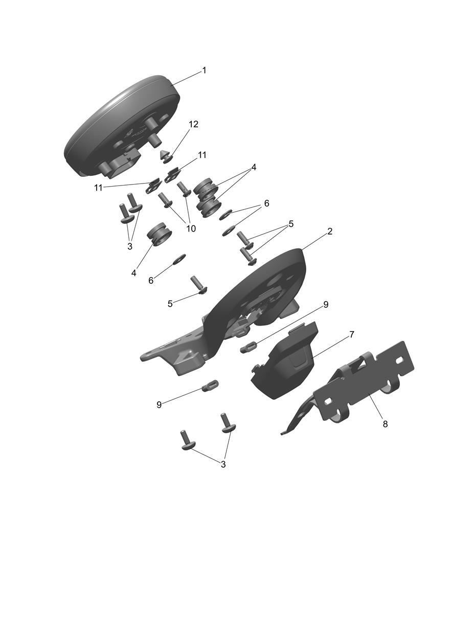 Instruments exploded diagram