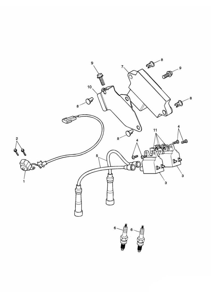 Ignition System exploded diagram