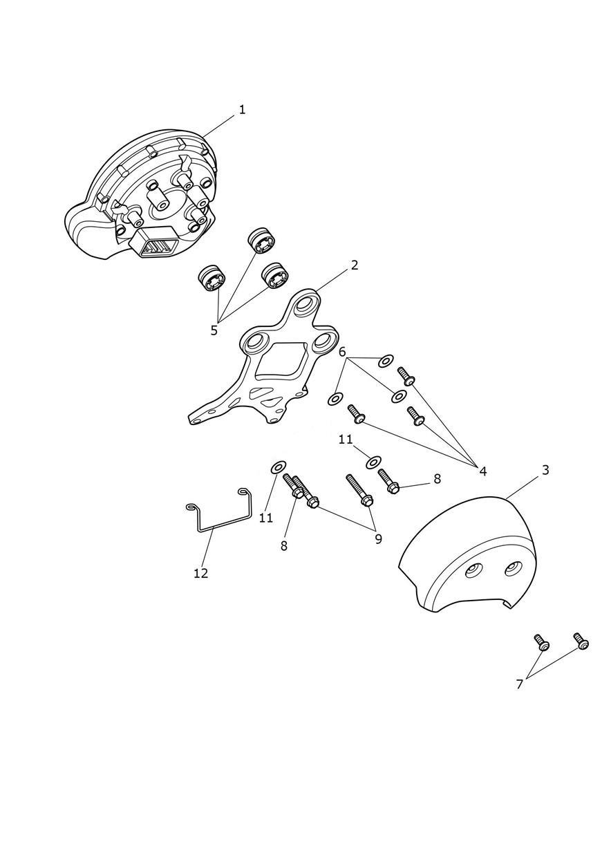 Instruments exploded diagram