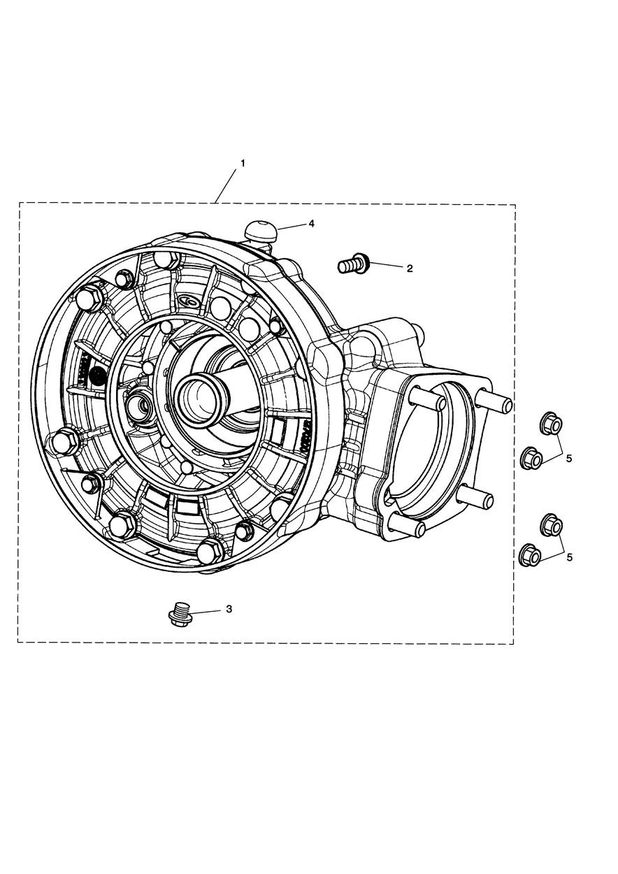 Final Drive Unit exploded diagram