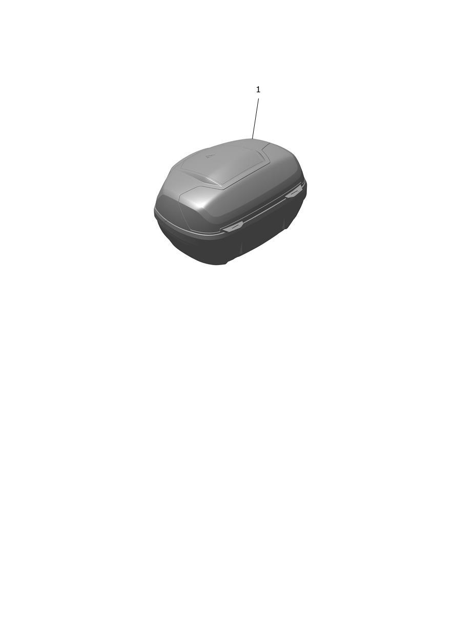 Top Box, Twin Helmet, Kit exploded diagram