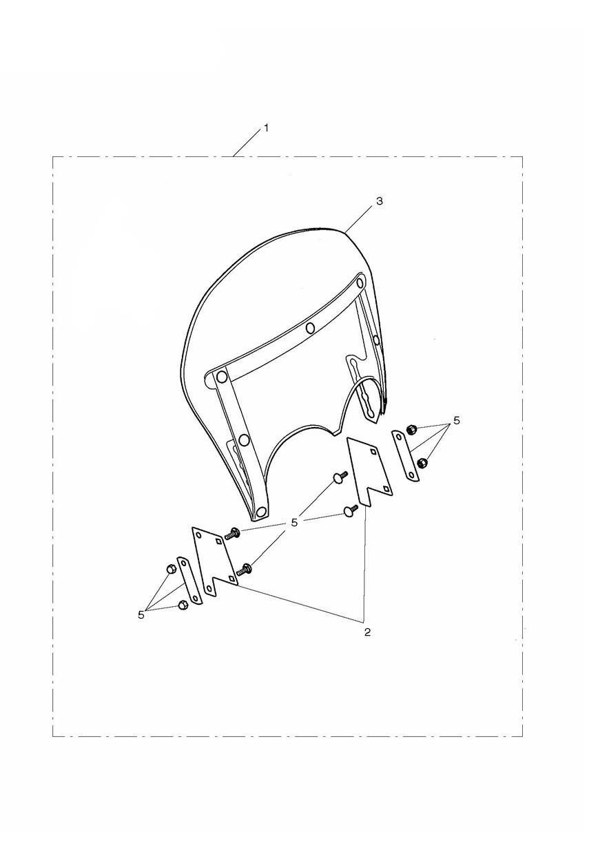 Summer Screen exploded diagram
