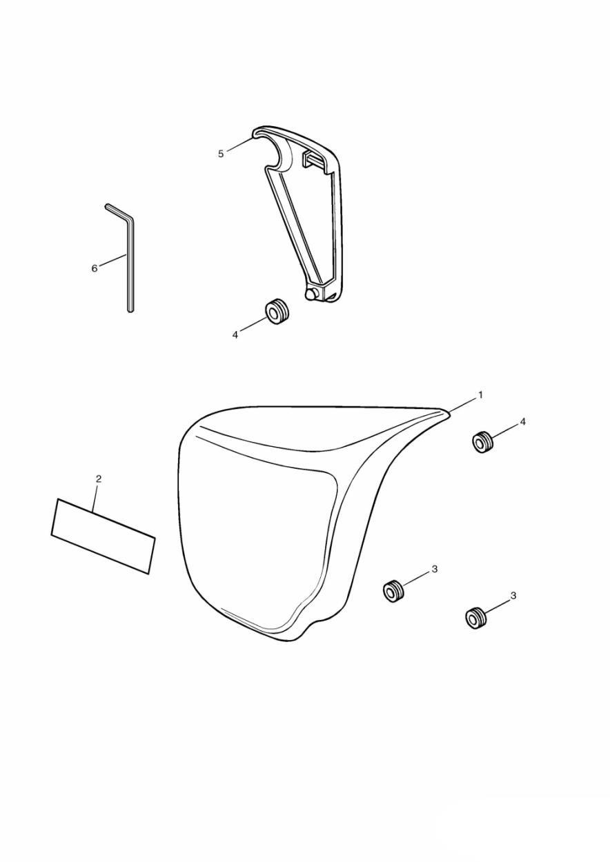 Bodywork - Side Panels exploded diagram