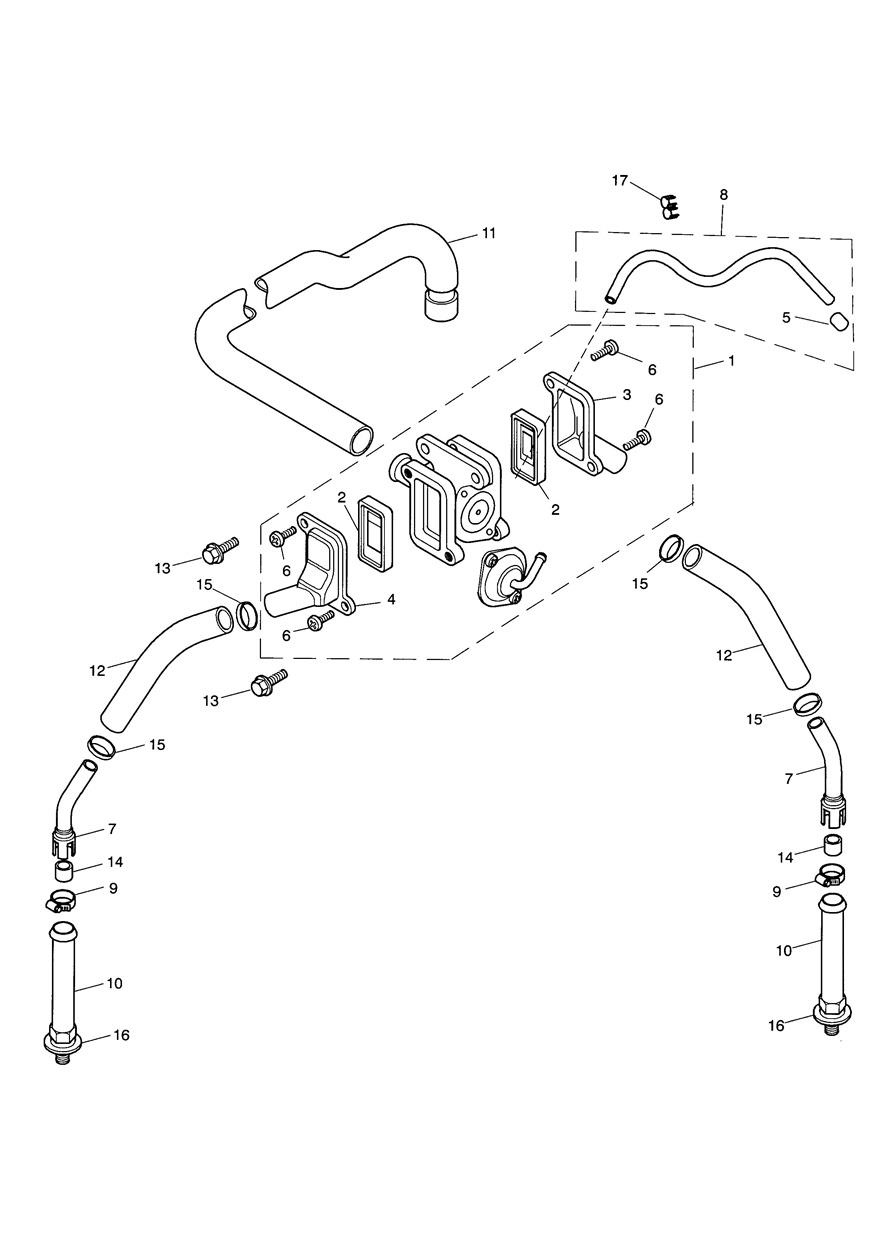 Emissions Control exploded diagram