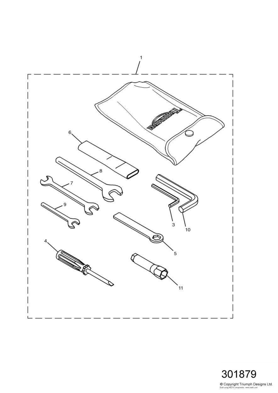 Tool Kit exploded diagram