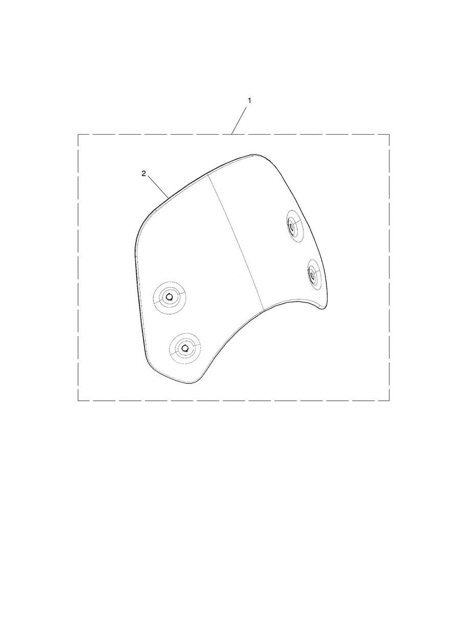 Screen, Short, Painted exploded diagram