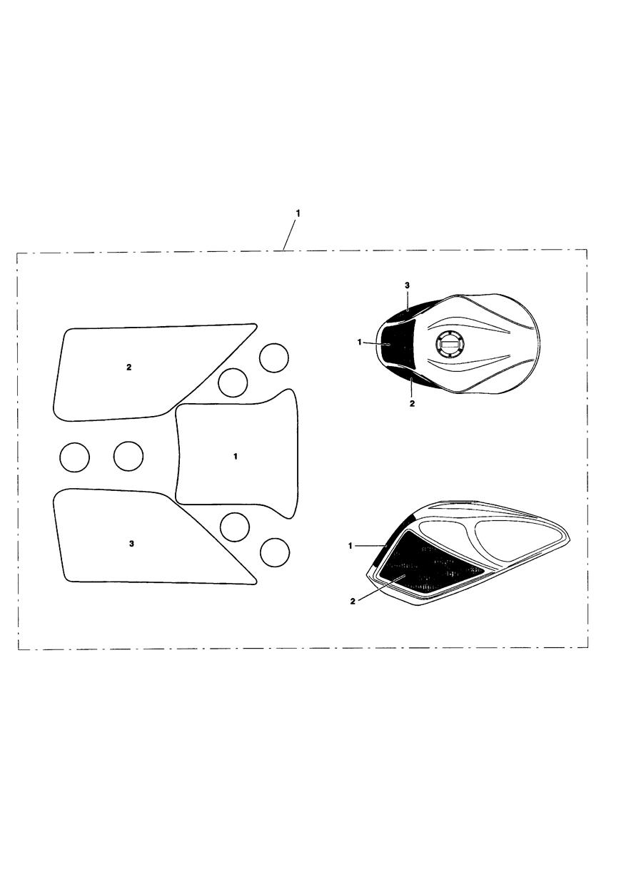 Pnt Protn Kit, Type 1, Gloss exploded diagram