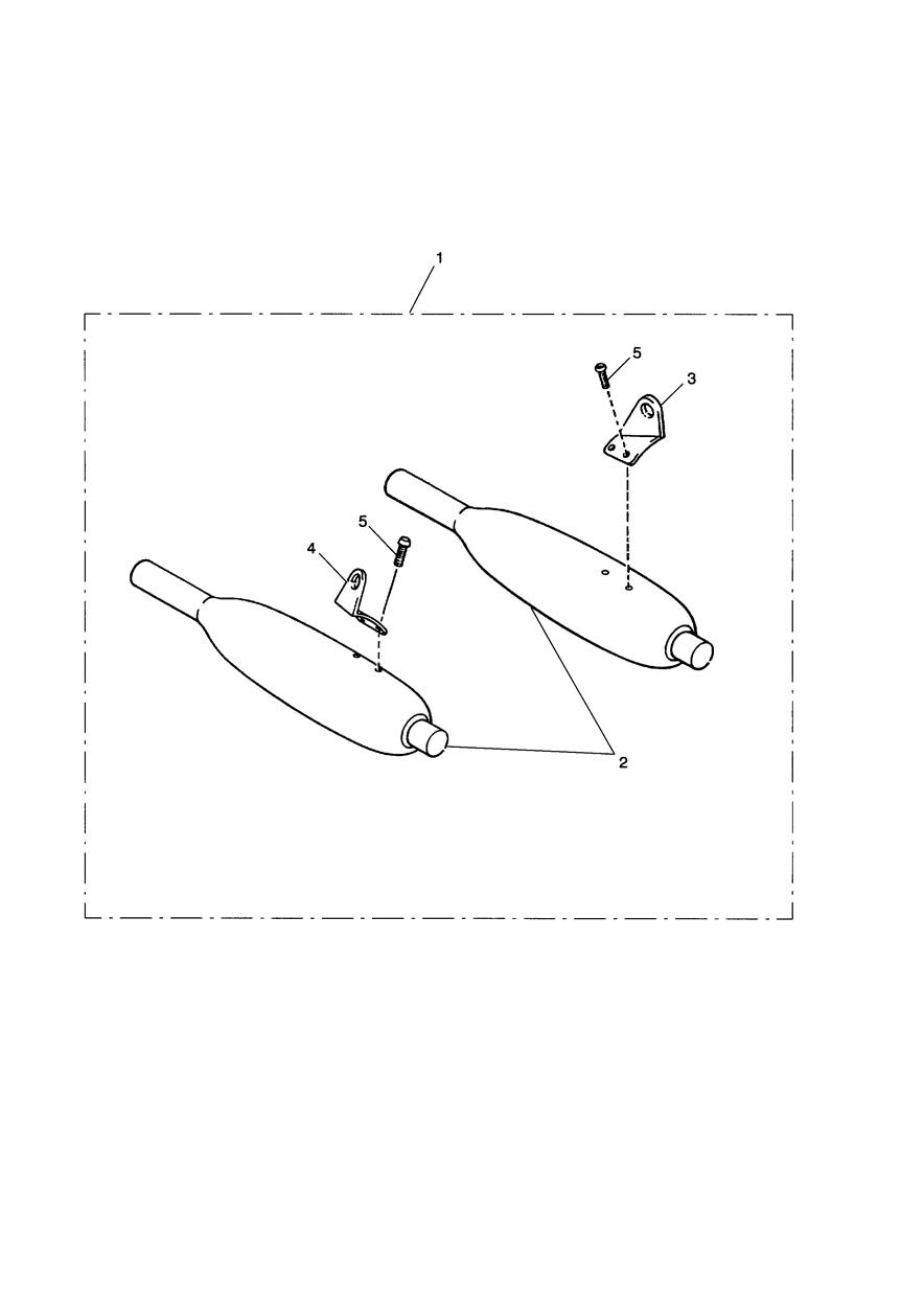 Silencer Kit exploded diagram
