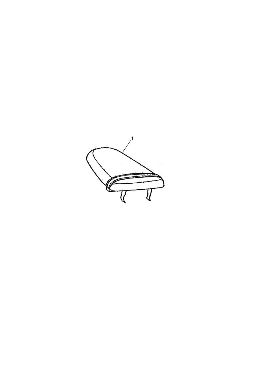 Gel Seat Rear exploded diagram
