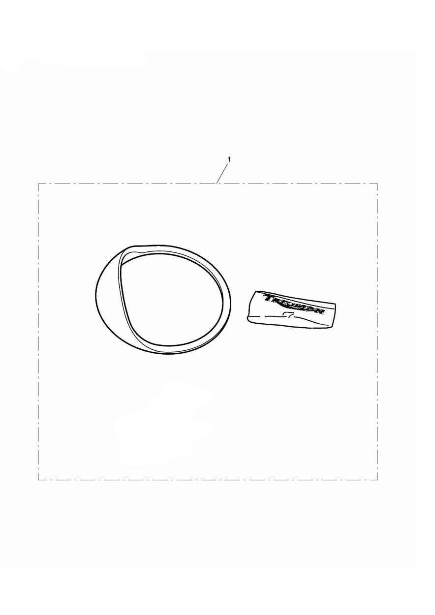 Instrument Visor exploded diagram