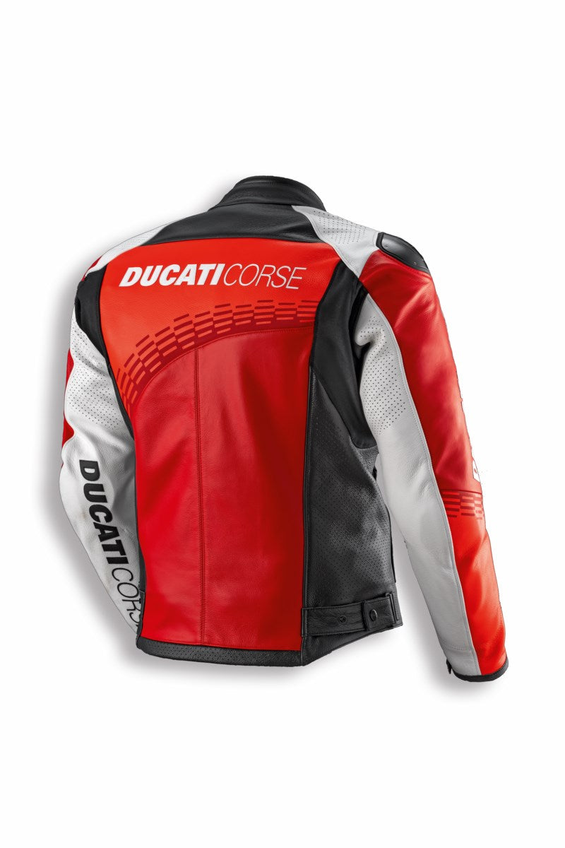 Ducati Corse C7 Perforated Leather Jacket