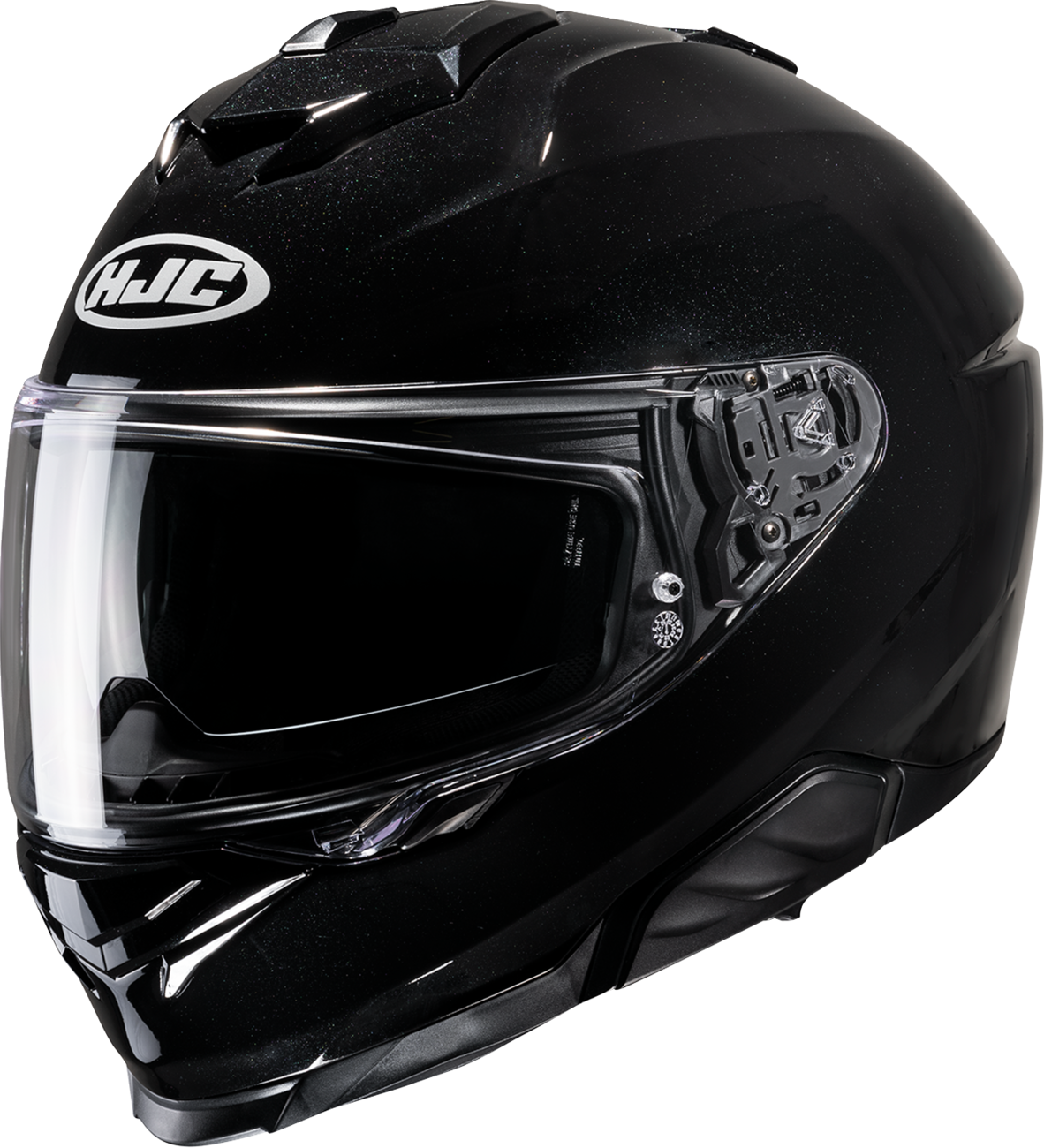 HJC i71 Solid Helmet in Black