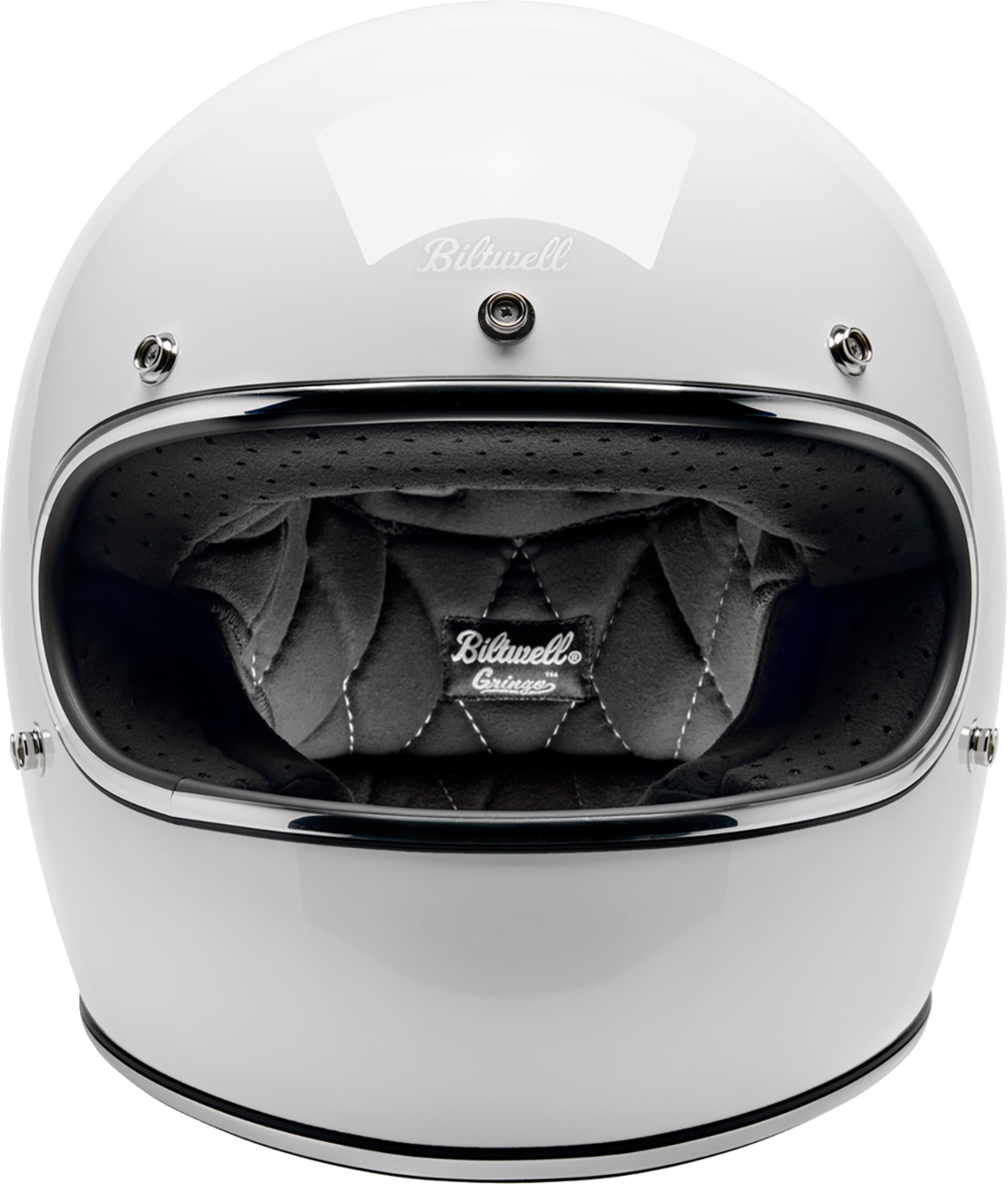 Biltwell Gringo Helmet in Gloss White
