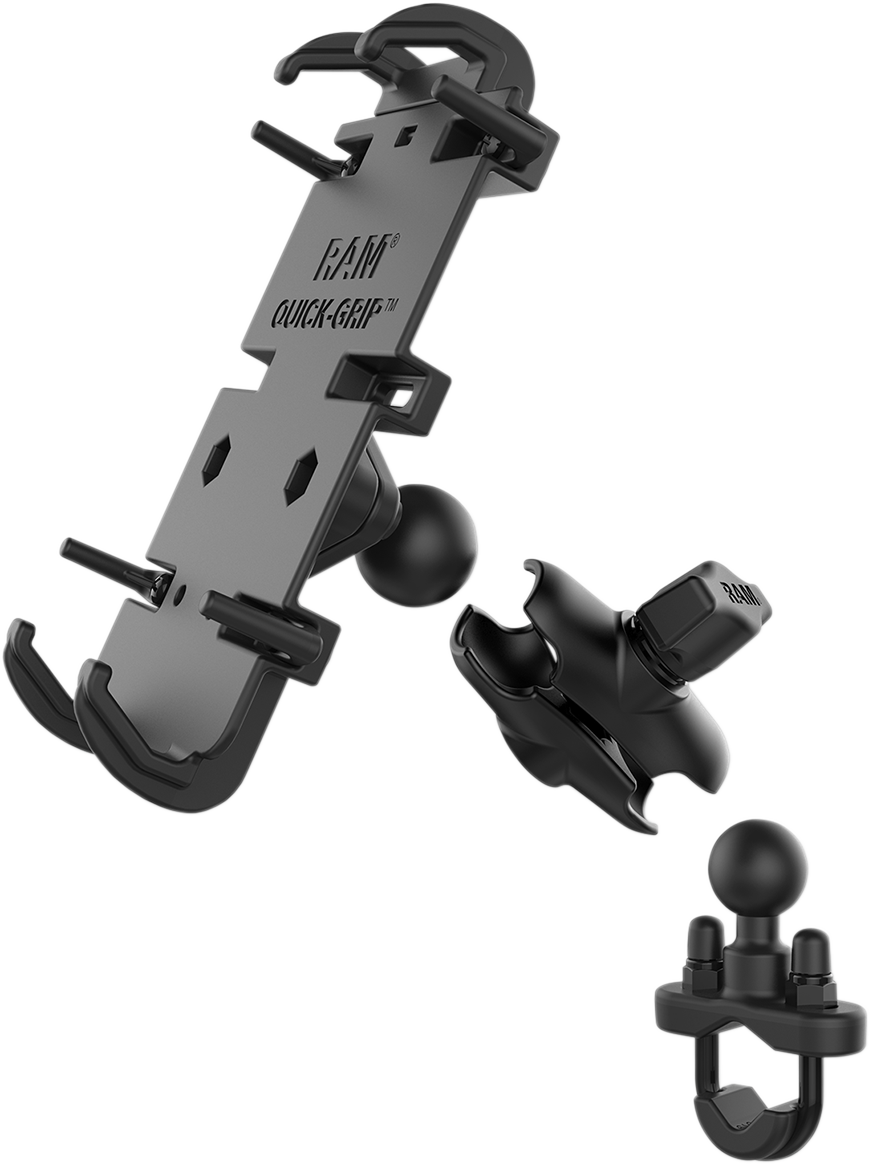 RAM Mounts Quick Grip™ Phone Mount with U-Bolt Base in XL