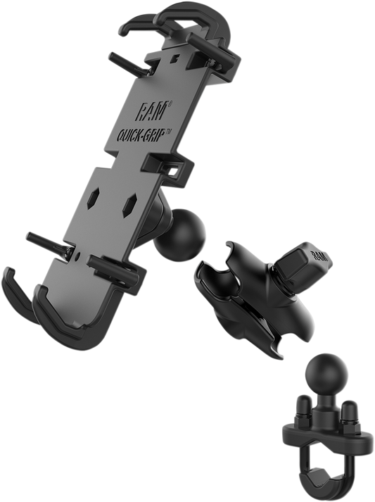 RAM Mounts Quick Grip™ Phone Mount with U-Bolt Base in XL