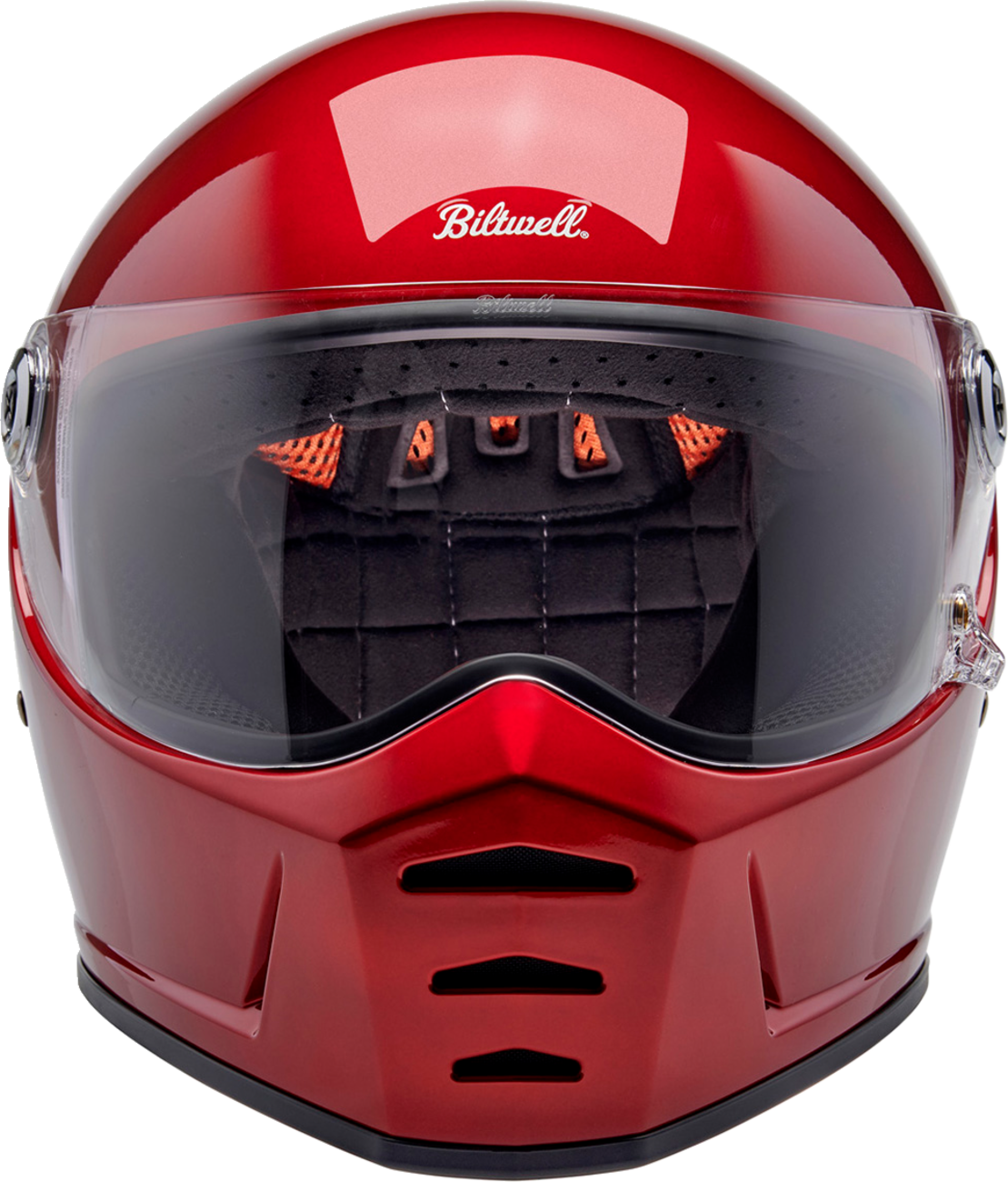 Biltwell Lane Splitter 22.06 Helmet in Metallic Cherry Red