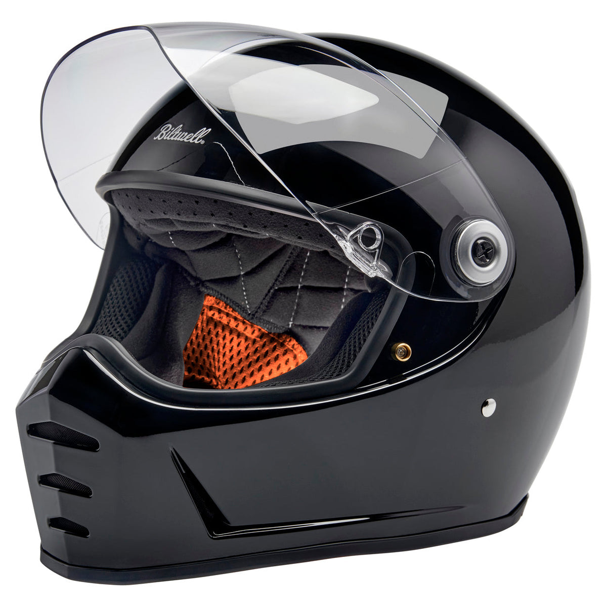 Biltwell Lane Splitter 22.06 Helmet in Gloss Black