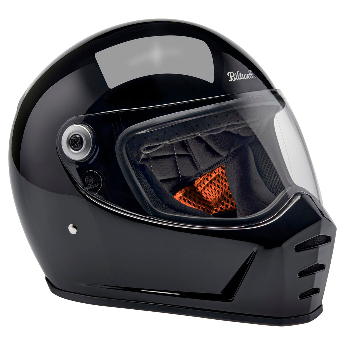 Biltwell Lane Splitter 22.06 Helmet in Gloss Black
