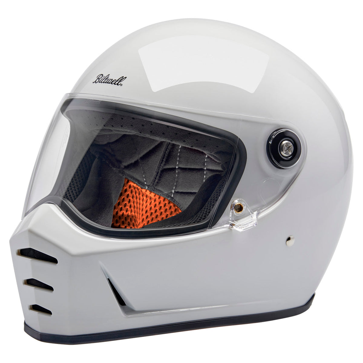 Biltwell Lane Splitter 22.06 Helmet in Gloss White