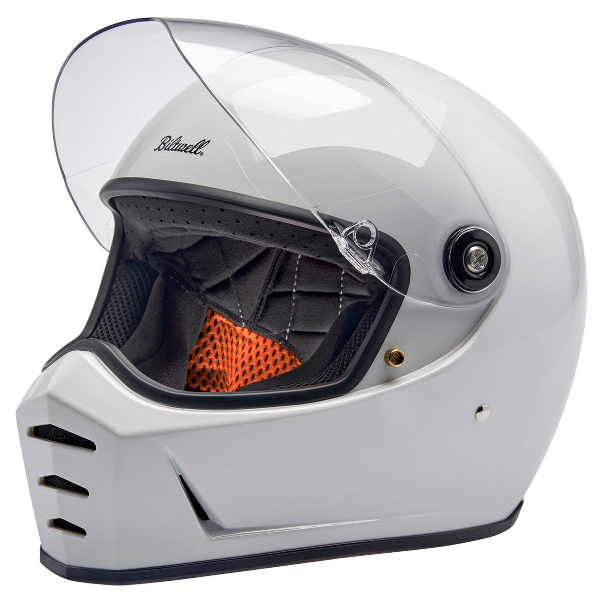 Biltwell Lane Splitter 22.06 Helmet in Gloss White