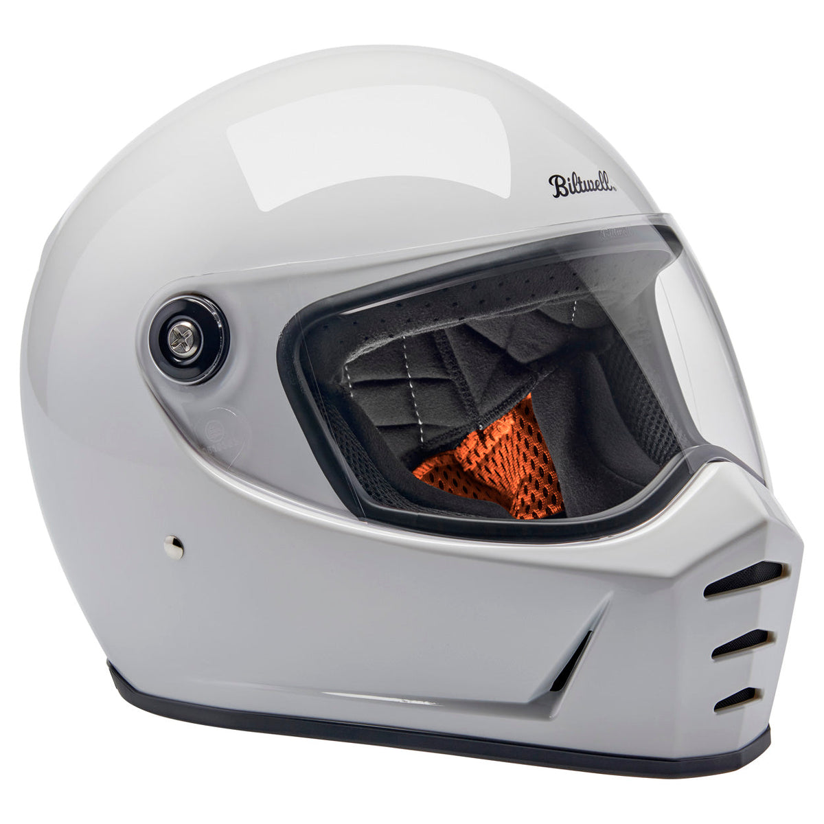 Biltwell Lane Splitter 22.06 Helmet in Gloss White