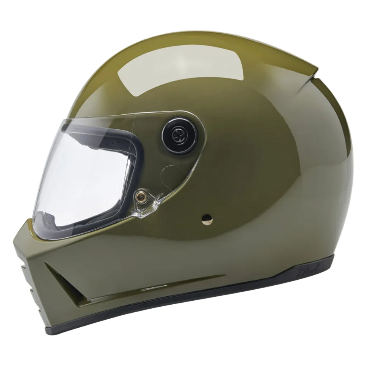Biltwell Lane Splitter 22.06 Helmet in Gloss Olive Green