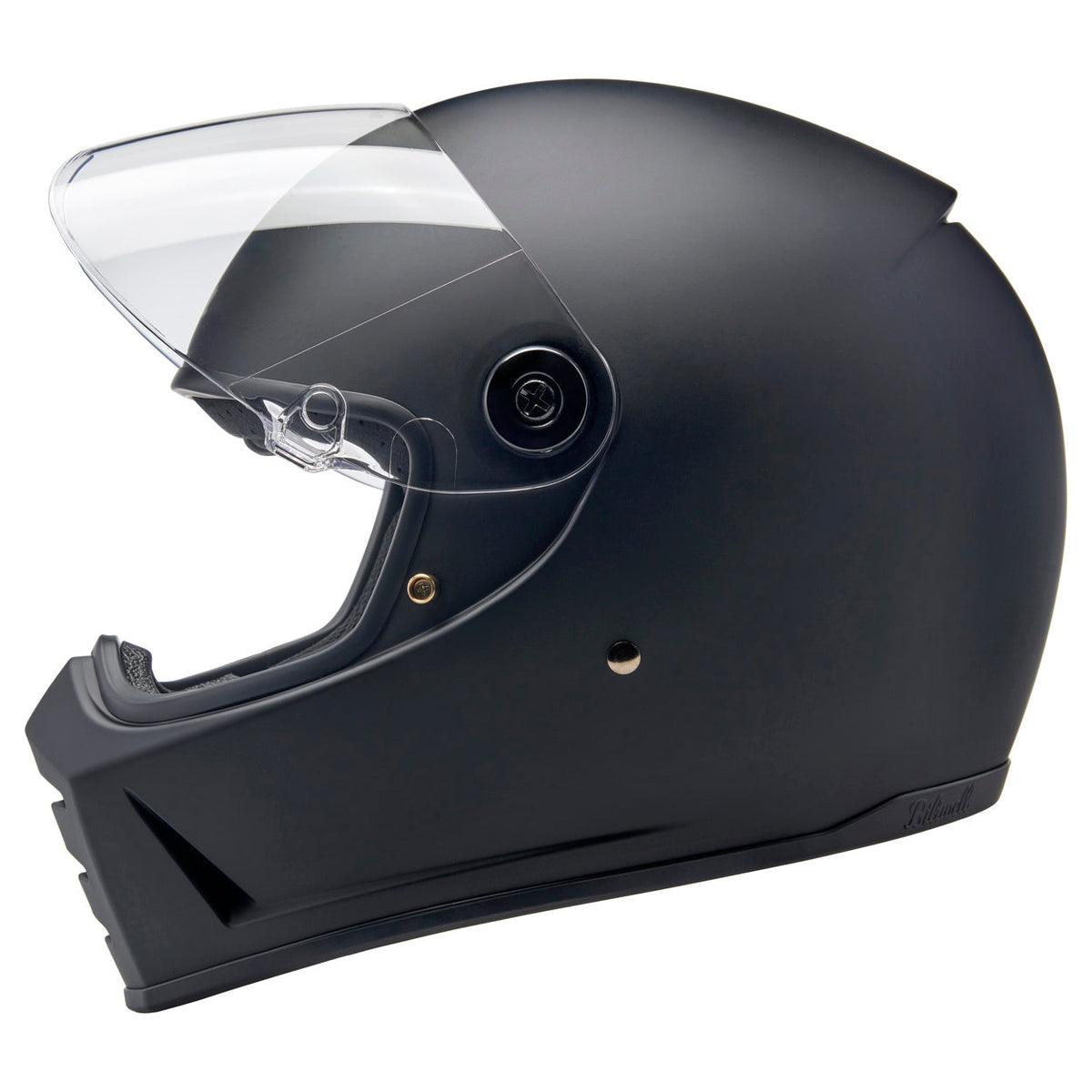 Biltwell Lane Splitter 22.06 Helmet in Flat Black