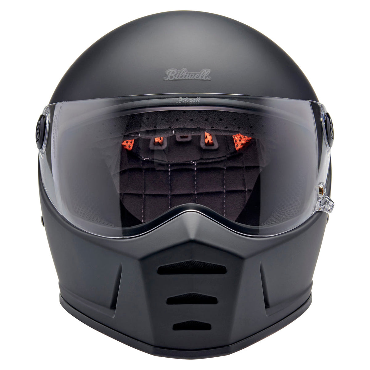 Biltwell Lane Splitter 22.06 Helmet in Flat Black