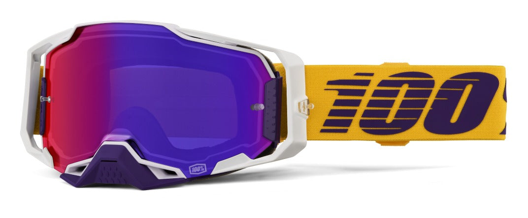 Armega Goggle - Black / Mirror Silver Lens