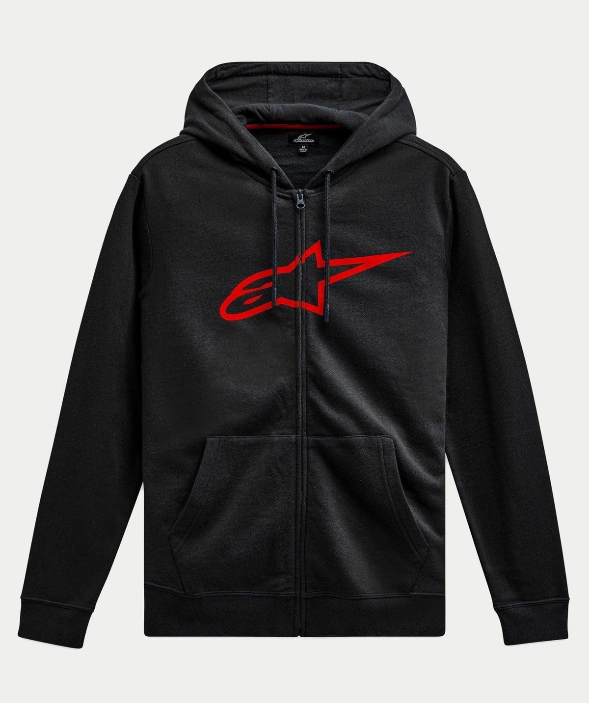 Alpinestars Ageless V3 Zip Hoodie in Black/Red