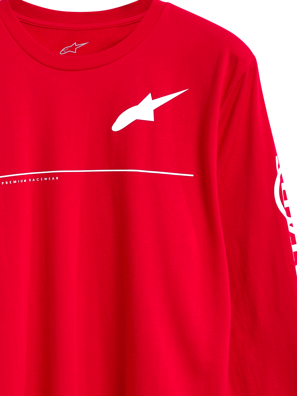 Alpinestars Committed Long-Sleeve CSF T-Shirt in Red