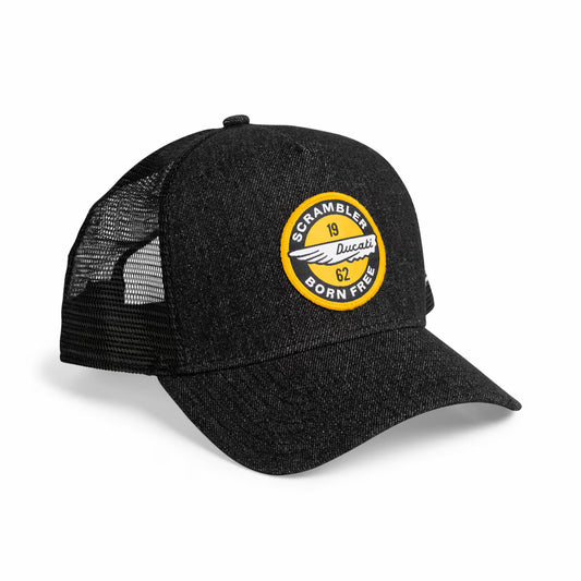 Scr Denim Trucker Ne Cap