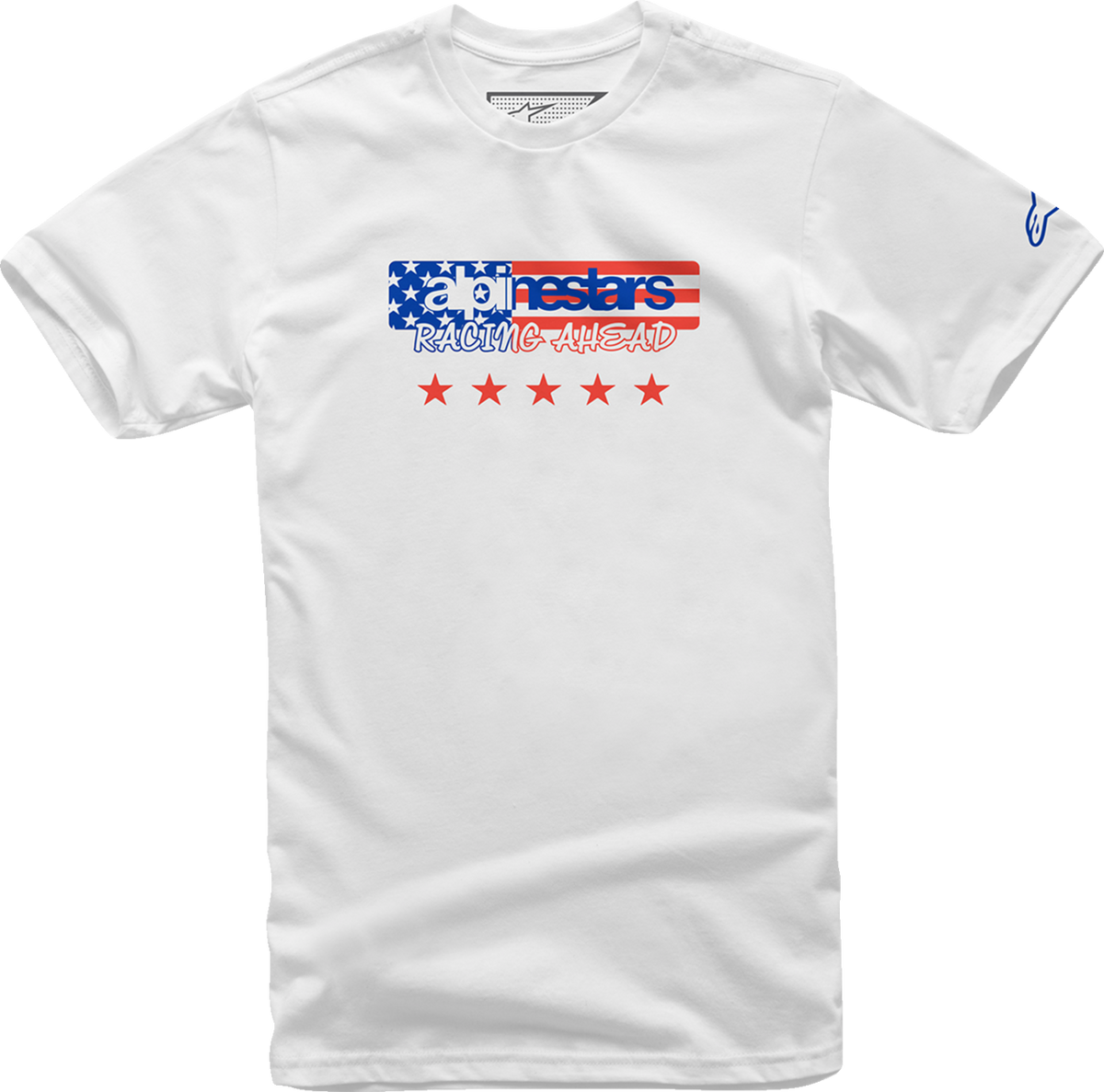 Alpinestars USA Again T-Shirt in White