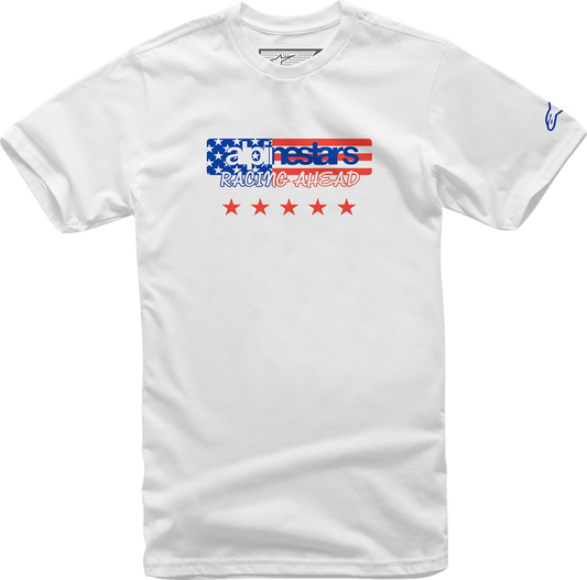 Alpinestars USA Again T-Shirt in White