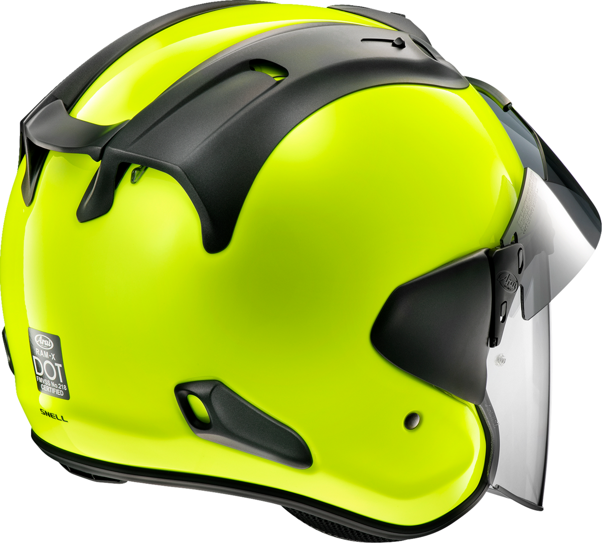 Arai Ram-X Helmet in Fluorescent Yellow