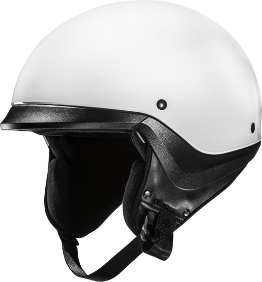 HJC C20 Solid Helmet in Pearl White