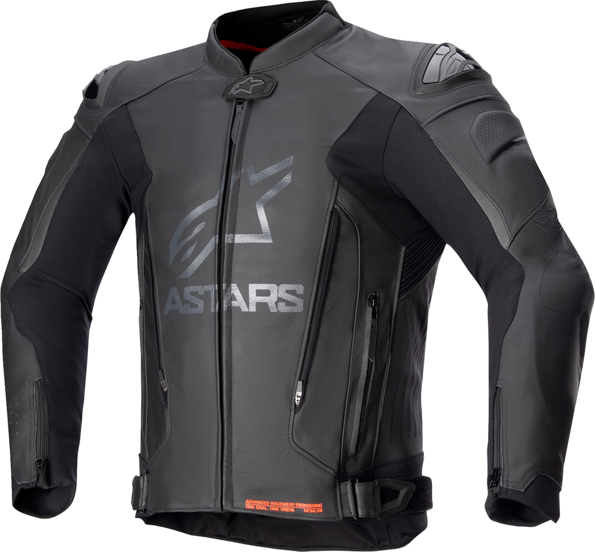 Alpinestars GP Plus v4 Leather Jacket in Black/Black
