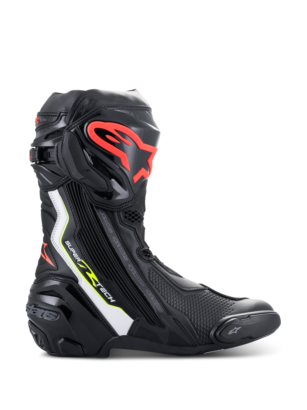 Alpinestars Supertech R Boots in Black/Red