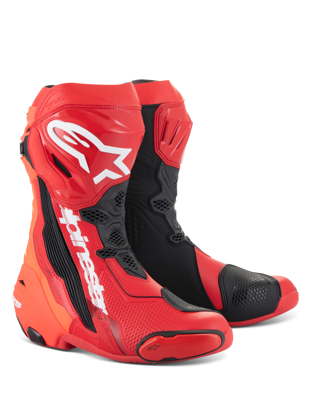 Alpinestars Supertech R Boots in Red